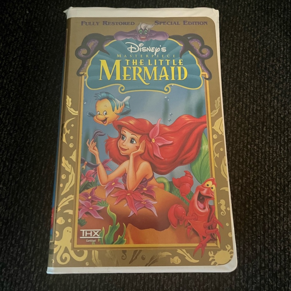 The little mermaid VHS